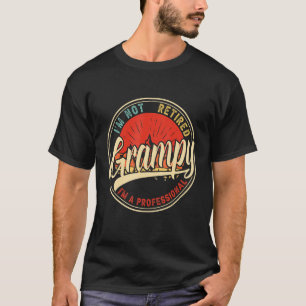 Ich bin nicht müde, ich bin eine Berufliche, graus T-Shirt