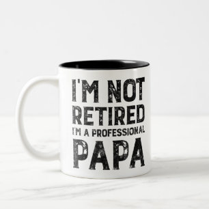 Ich bin nicht müde, ich bin eine Berufliche Päpter Zweifarbige Tasse