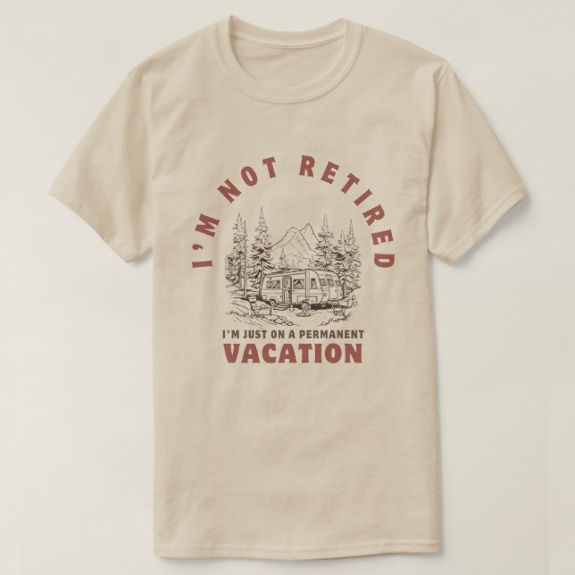 Ich bin nicht müde, ich bin nur auf einem Dauerurl T-Shirt (Design vorne)