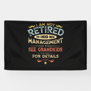 Ich bin nicht müde, ich bin unter neuem Managemen Banner