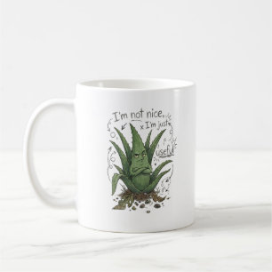 Ich bin nicht nett, ich bin nur nützlich – Lustige Kaffeetasse