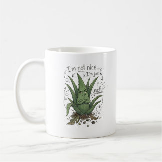 Ich bin nicht nett, ich bin nur nützlich – Lustige Kaffeetasse