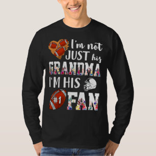 Ich bin nicht nur sein Oma, ich bin sein 1 Fan Rug T-Shirt