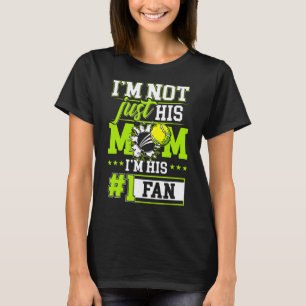 Ich bin nicht nur seine Mama im Nr. 1 Fan Tennis G T-Shirt
