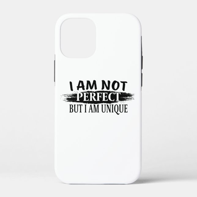 Ich bin nicht perfekt, aber einzigartig Case-Mate iPhone hülle (Rückseite)