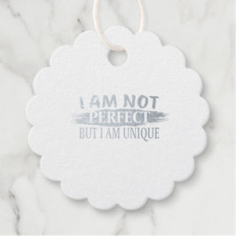 Ich bin nicht perfekt, aber einzigartig geschenkanhänger