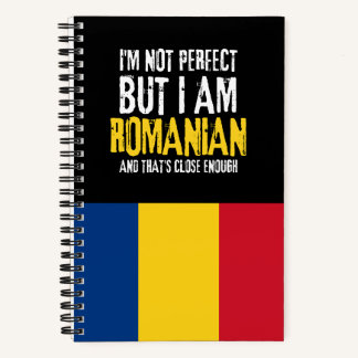 Ich bin nicht perfekt, aber ich bin Rumänin aus Ru Notizbuch