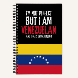 Ich bin nicht perfekt, aber ich bin Venezuelaner a Notizbuch