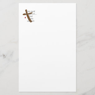 Ich bin nicht perfekt briefpapier
