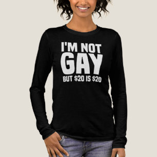 Ich bin nicht schwul, aber 20 $ sind 20 $-45324 Tri-Blend shirt