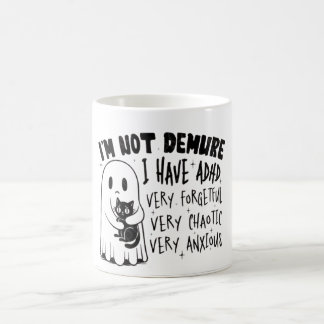 Ich bin nicht sehr zurückhaltend, ich habe ein ADH Kaffeetasse