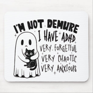 Ich bin nicht sehr zurückhaltend, ich habe ein ADH Mousepad
