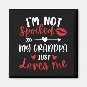 Ich bin nicht siled mein Opa liebt mich Familientr Magnet