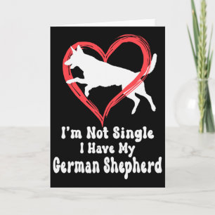 Ich bin nicht Single, ich habe mein Grafik von Deu Karte