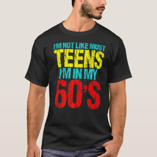 Ich bin nicht so wie die meisten Teens, die ich in T-Shirt