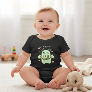 Ich bin nicht süß, ich bin Cthulhu Baby-Body Baby Strampler