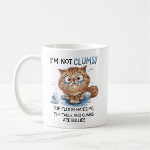 Ich bin nicht tollpatschig, der Boden hasst mich Kaffeetasse