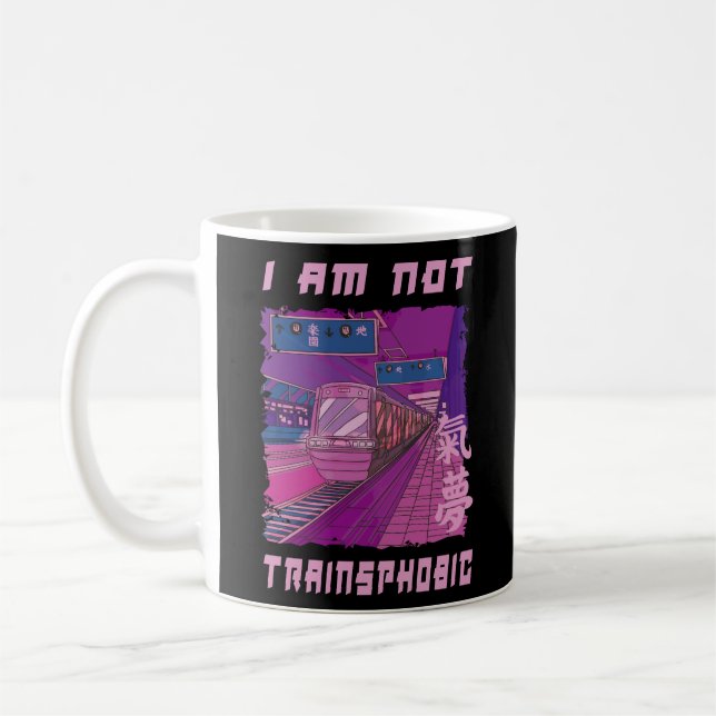 ICH BIN NICHT TRAINSPHOBIC KAFFEETASSE (Links)