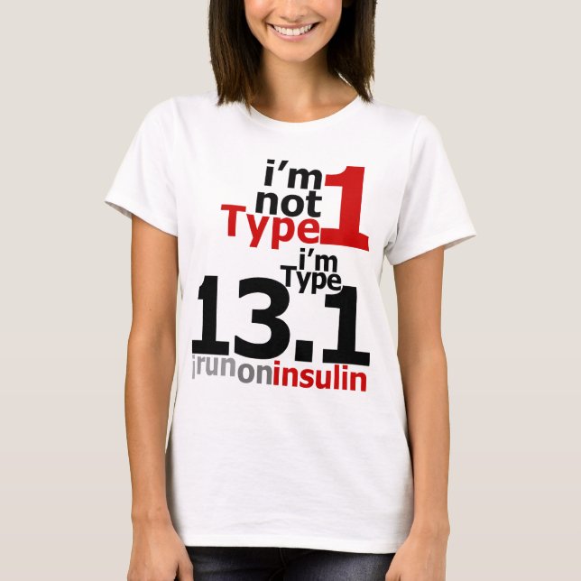 Ich bin nicht Typ 1 - ich bin Art 13,1 T-Shirt (Vorderseite)