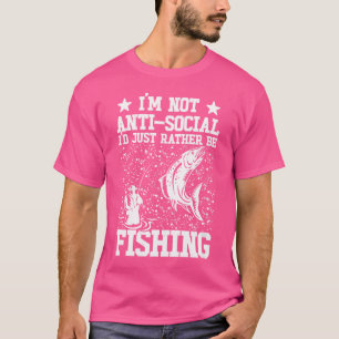 Ich bin nicht unsozial, ich würde einfach nur fisc T-Shirt