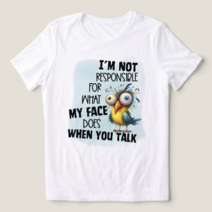 Ich bin nicht verantwortlich für ein lustiges Zita Tri-Blend Shirt
