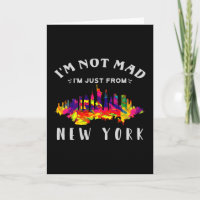 Ich bin nicht verrückt, dass ich nur aus New York