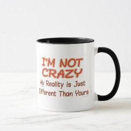 Ich bin nicht verrückt tasse