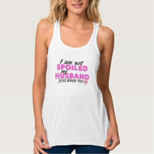 Ich bin nicht verwundet, mein Mann nur Lieben mich Tank Top
