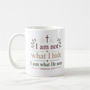 Ich bin nicht, was ich verberge. Ich bin, was Er s Kaffeetasse