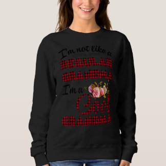 Ich bin nicht wie eine normale Oma ein Cooles Oma Sweatshirt