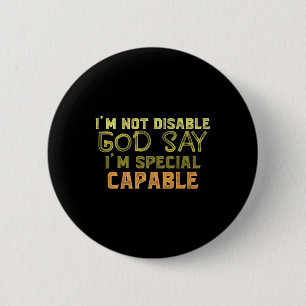 Ich bin nicht zu deaktivieren Gott sagen, ich bin  Button