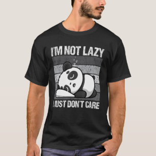 Ich bin nicht zufällig, dass mir Panda-Bären-Tier T-Shirt