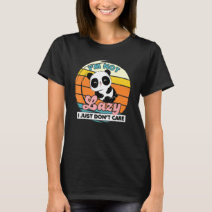 Ich bin nicht zufällig, dass mir Panda-Bären-Tier T-Shirt