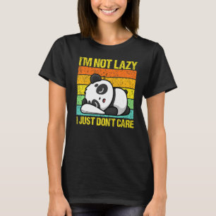 Ich bin nicht zufällig, dass mir Panda-Bären-Tier  T-Shirt