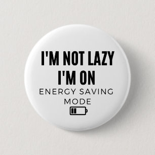 Ich bin nicht zufällig im Rett-Modus - sarkastisch Button