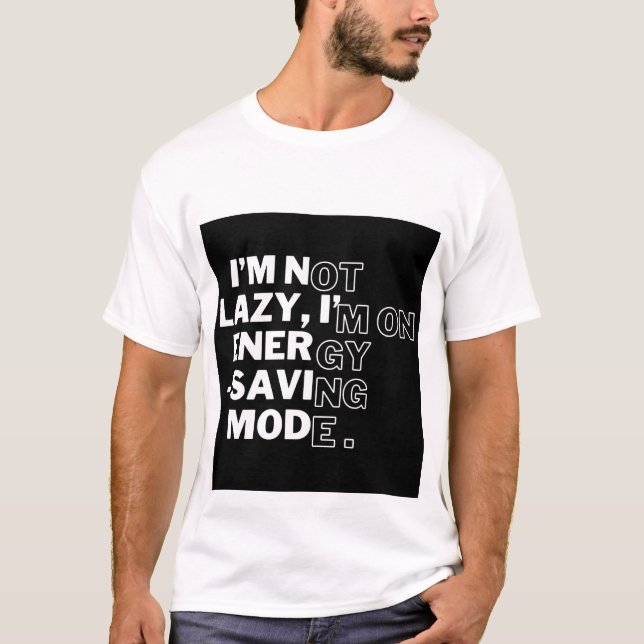 "Ich bin nicht zuhause, ich bin im Rett-Modus" Fun T-Shirt (Vorderseite)