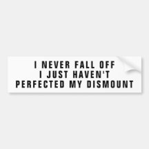 Ich bin nie vom Autoaufkleber eines Pferdeanhänger