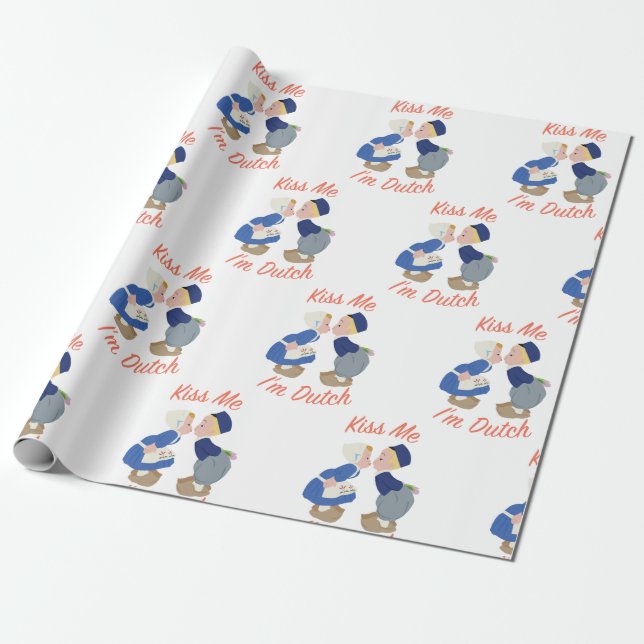 Ich bin niederländisch geschenkpapier (Ungerollt)