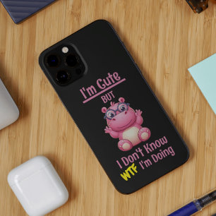 Ich bin Niedlich, aber WTF tue ich Case-Mate iPhone Hülle