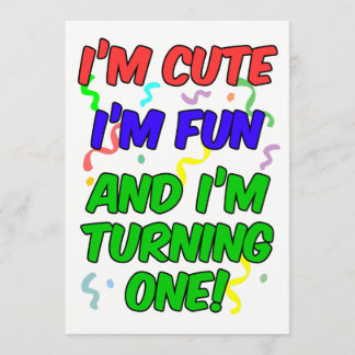 Ich bin Niedlich, dass ich Spaß habe, eine Einladu Einladung