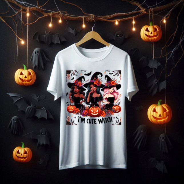 Ich bin Niedlich Hexenmeister. T - Shirt (I'm Cute Witch T-shirt )