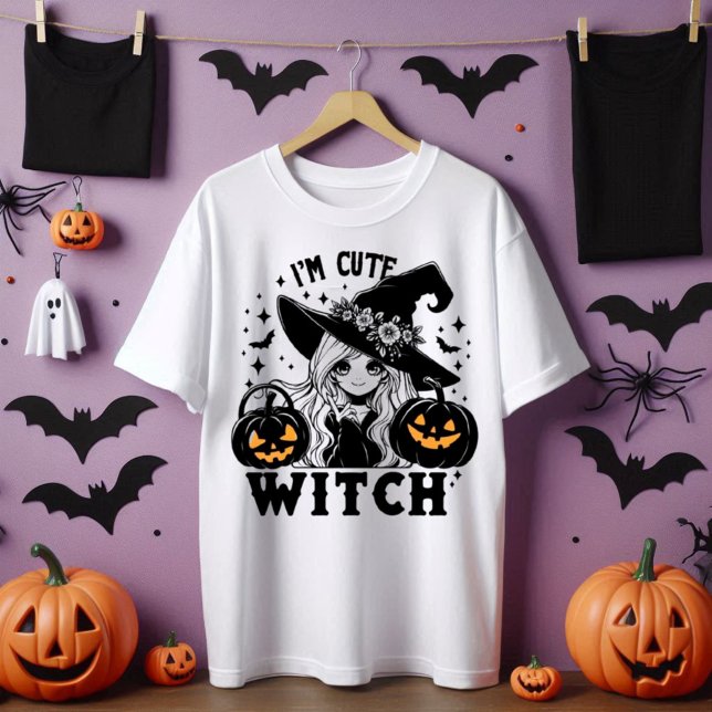 Ich bin Niedlich Hexenmeister. T - Shirt (I'm Cute Witch T-shirt )