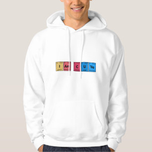 Ich bin Niedliche Periodic-Tabelle Hoodie