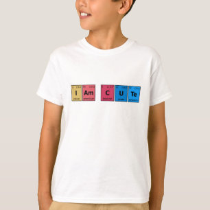 Ich bin Niedliche Periodic-Tabelle T-Shirt