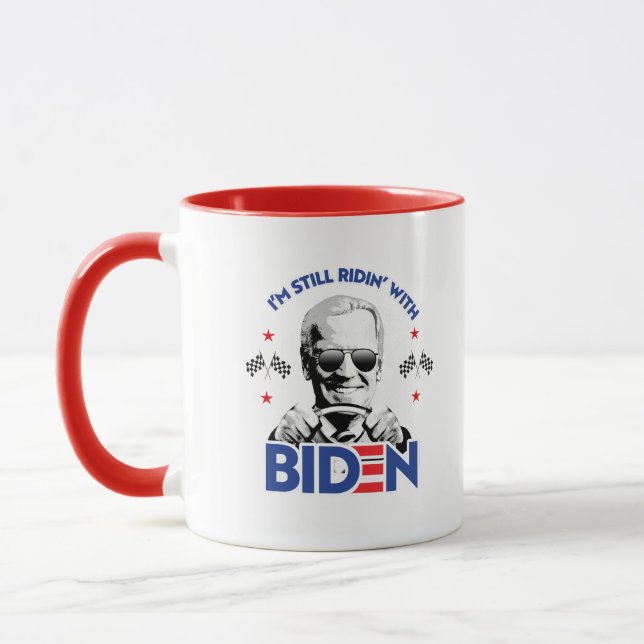 Ich bin noch immer mit Biden gereist Tasse (Links)