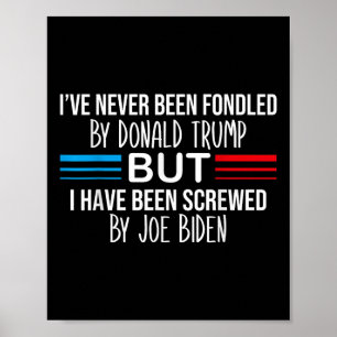 Ich bin noch nie von Donald Trump betrogen worden, Poster