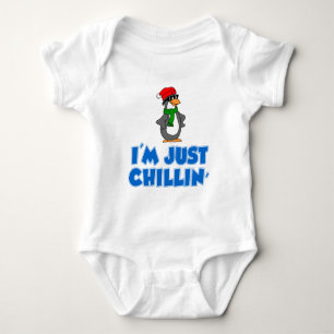 Ich bin nur Chillin' Baby Strampler