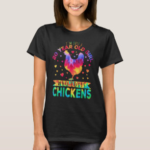 Ich bin nur ein 20-jähriges Mädchen, das Hühner Li T-Shirt