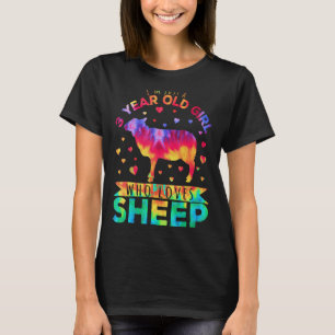 Ich bin nur ein 3-jähriges Mädchen, das Schafe Lie T-Shirt