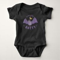 Ich bin nur ein bisschen Batty Funny Halloween Bat